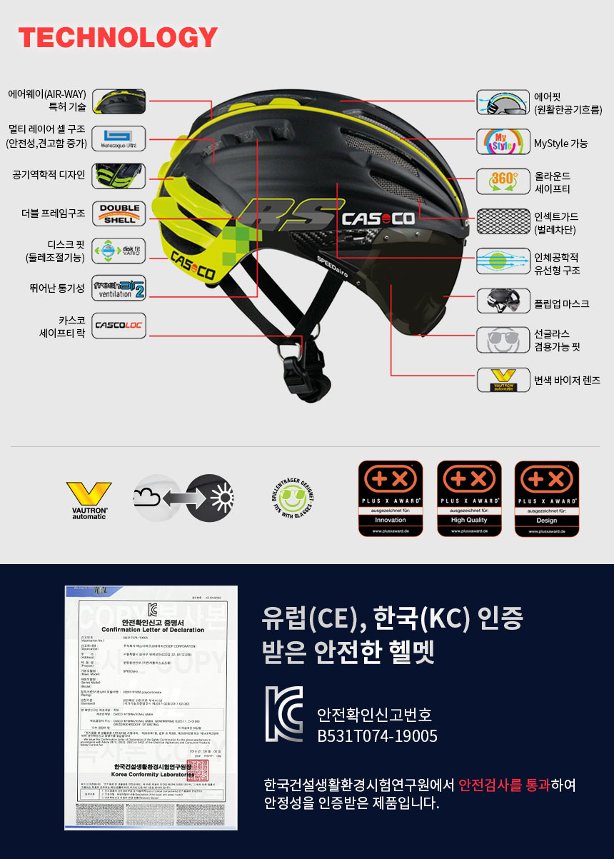 CASCO(カスコ) SPEEDairo RS Mサイズ